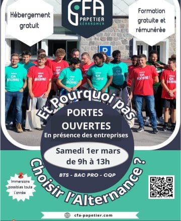 Portes ouvertes au CFA Papetier de Gérardmer : une opportunité unique pour découvrir l’alternance