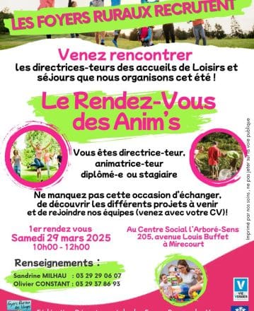 Le Rendez-Vous des Anim’s : Une Opportunité Unique pour les Professionnels de l’Animation