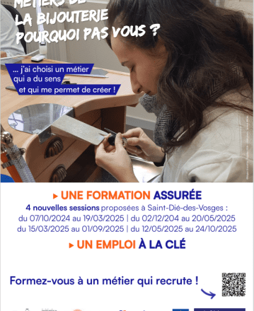 Nouvelle Filière Bijouterie dans les Vosges : Formation Initiale et Continue